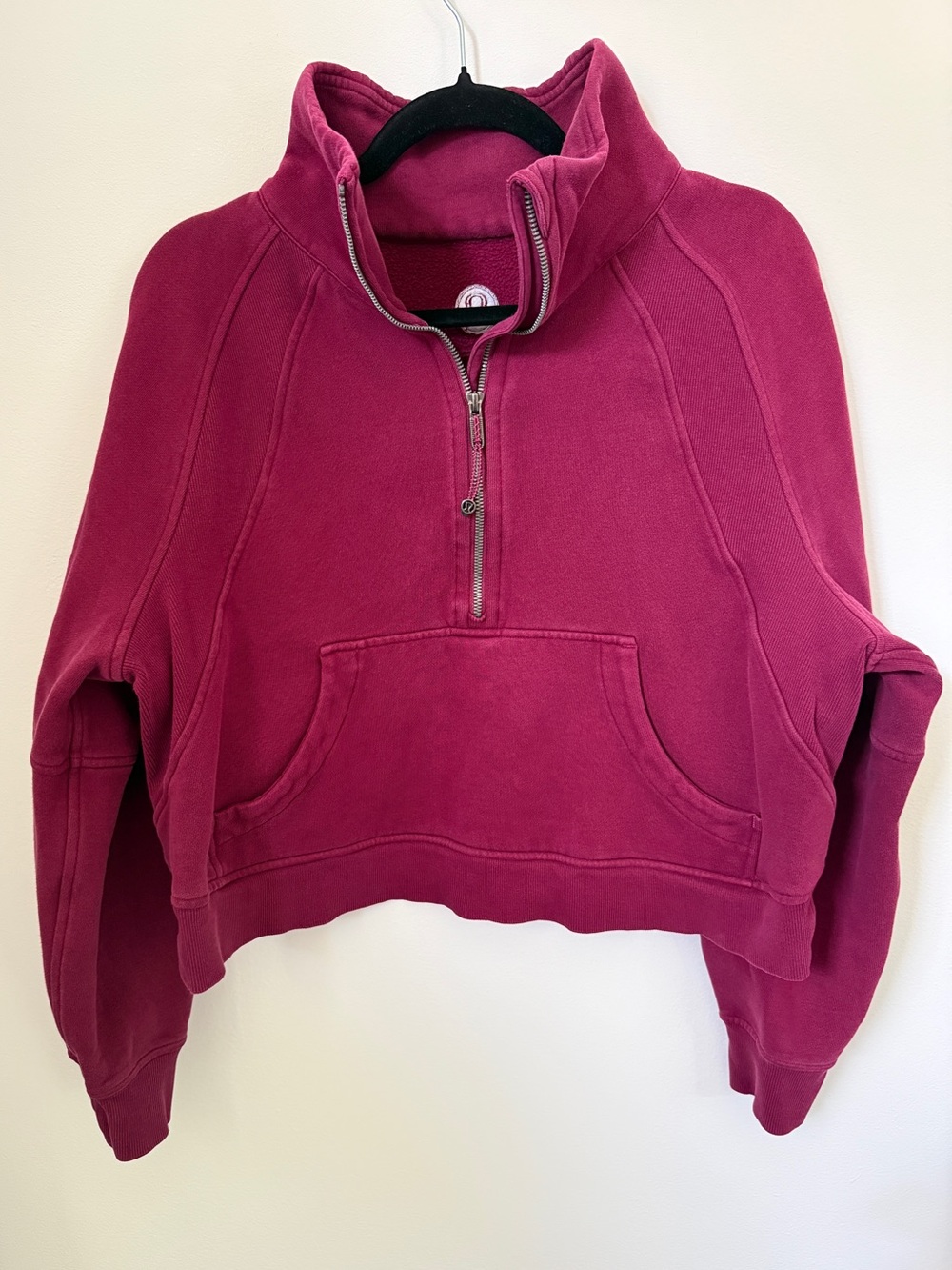 Lululemon Scuba Oversized Funnel-Neck Half Zip